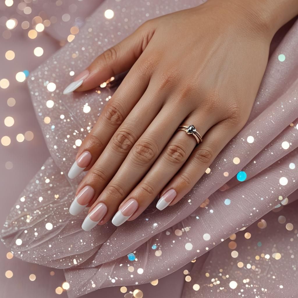 Manicure Close-up in Professional Photography Style