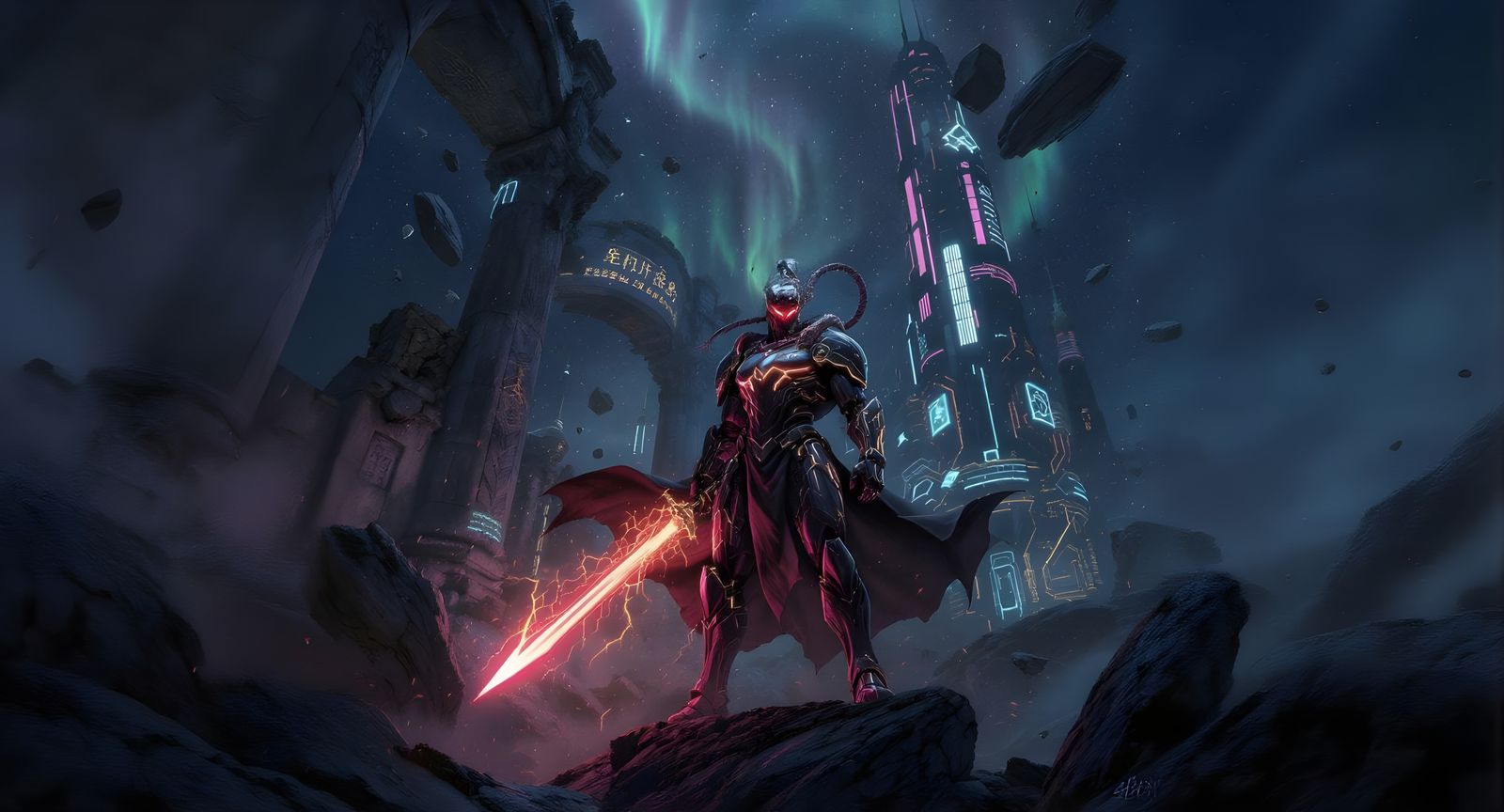 epic sci fi fantasy desktop gaming wallpaper 4k high definition