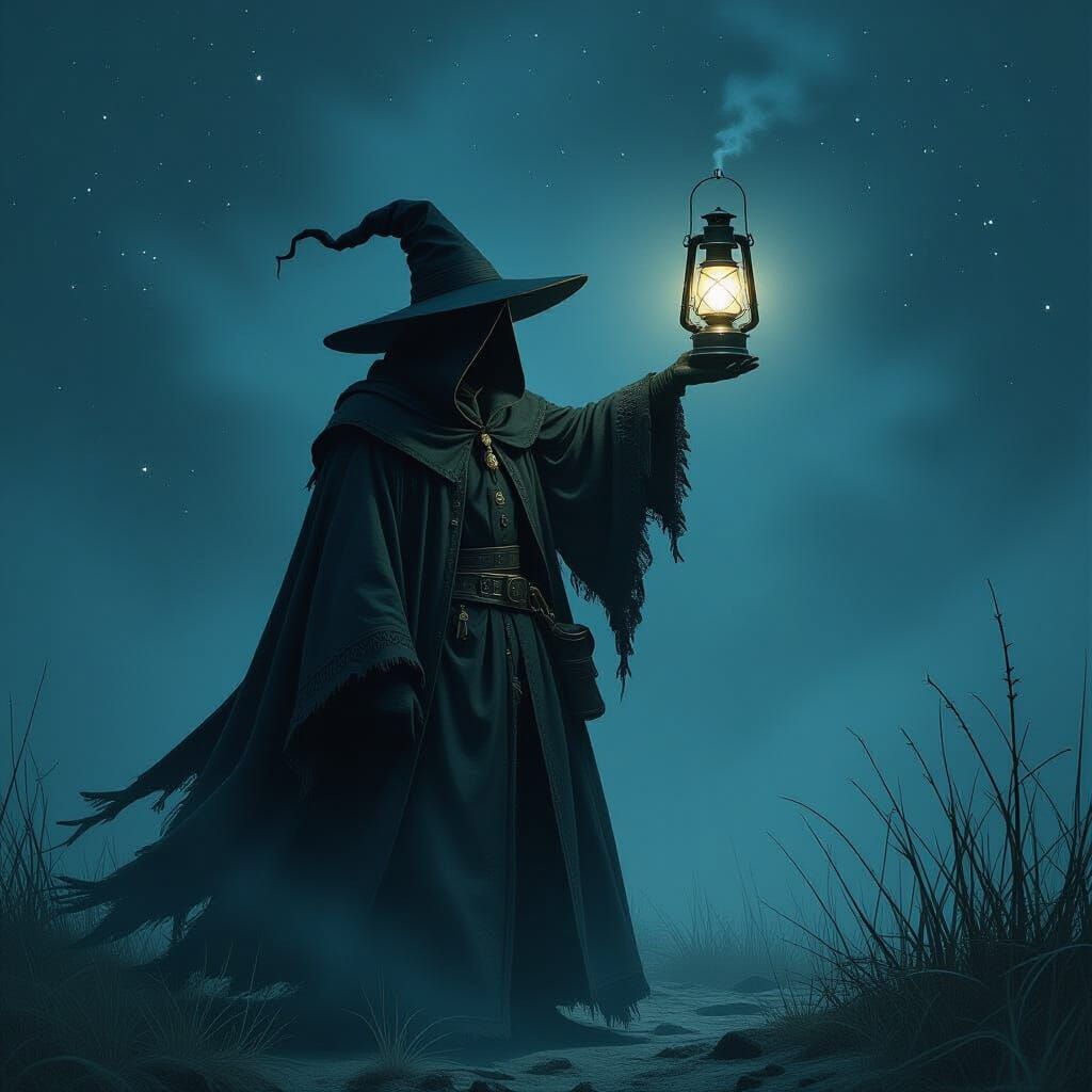 Cosmic Traveler in Hyperrealistic Digital Art