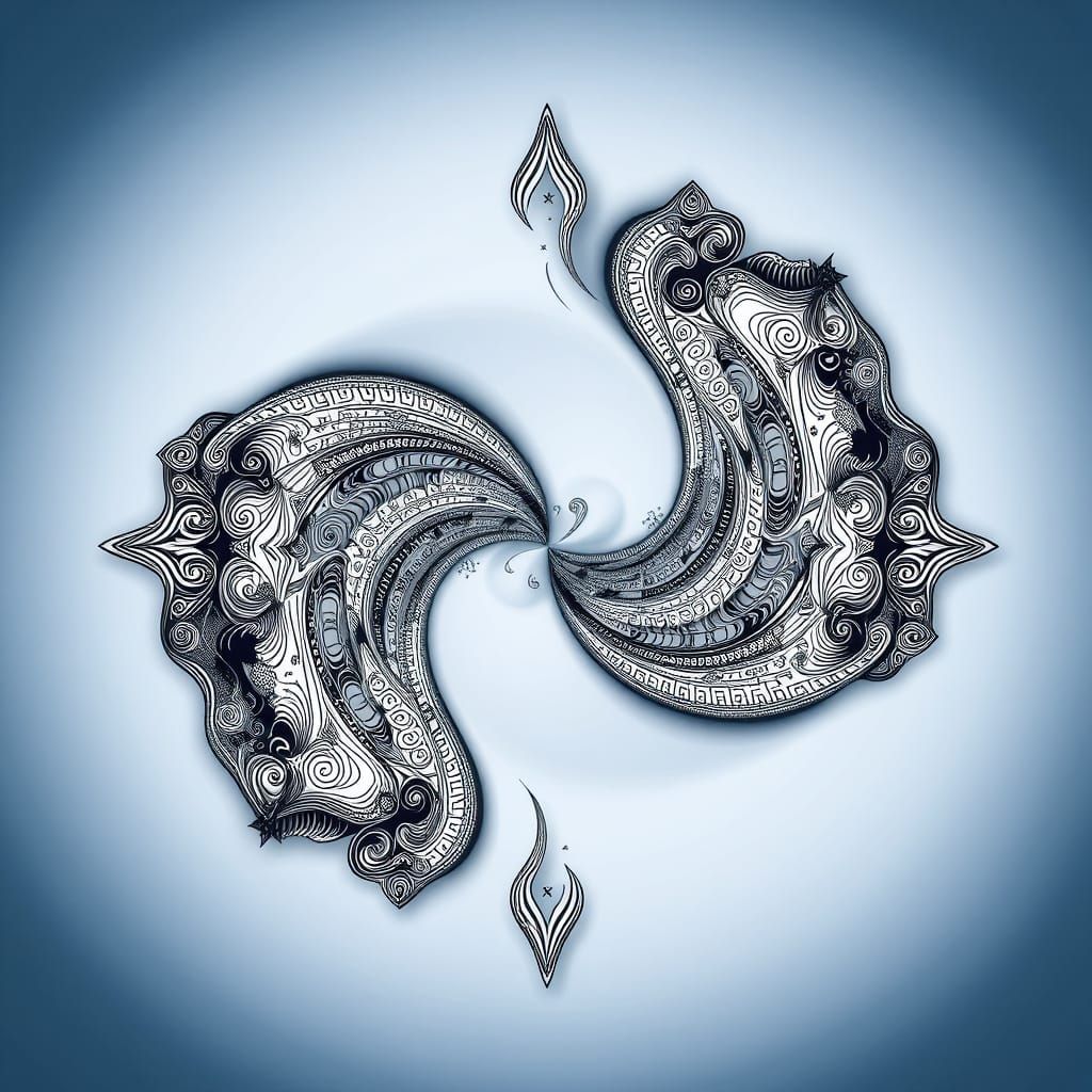 Fractal Waveforms in Vibrant 3D