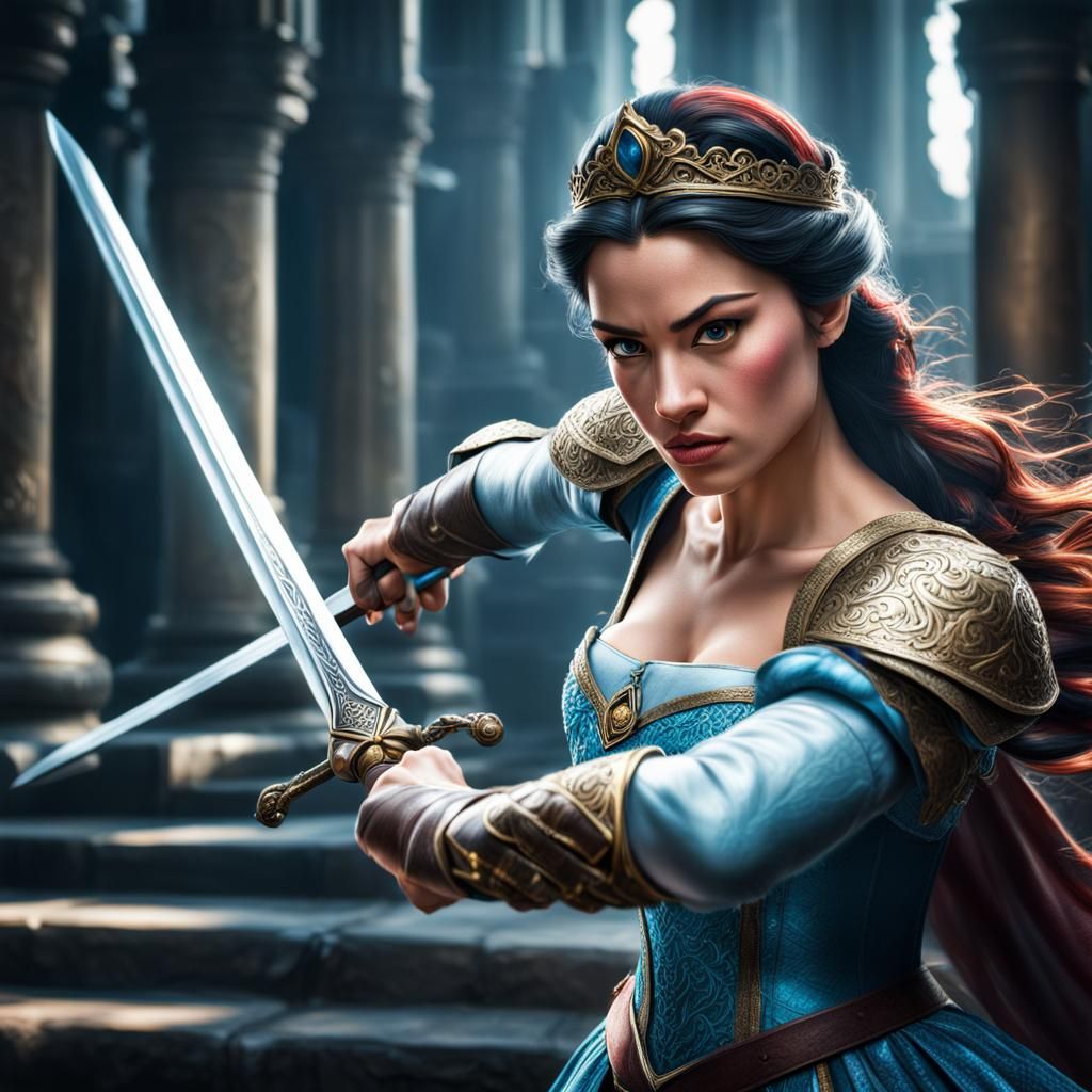 Disney Princess Sword Fighter