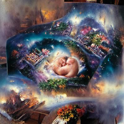 The Birth of the Universe in Luminous Style