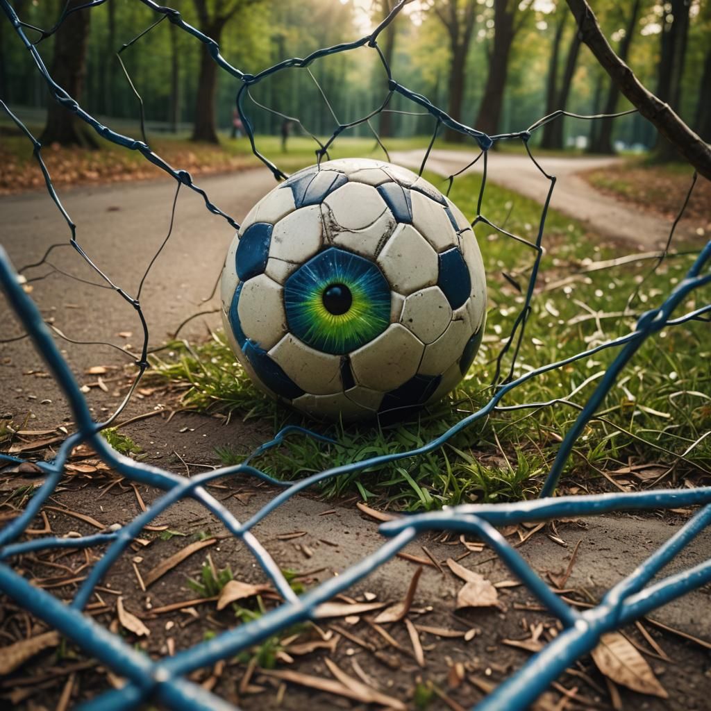 Conceptual Eye Portrait in Soft Natural Light