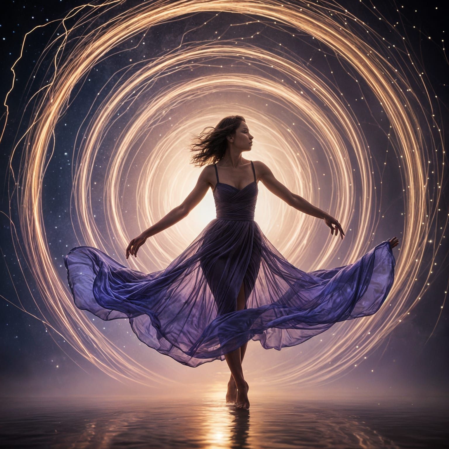 Surreal Portal to Inner Self Reveals Unbridled Consciousness