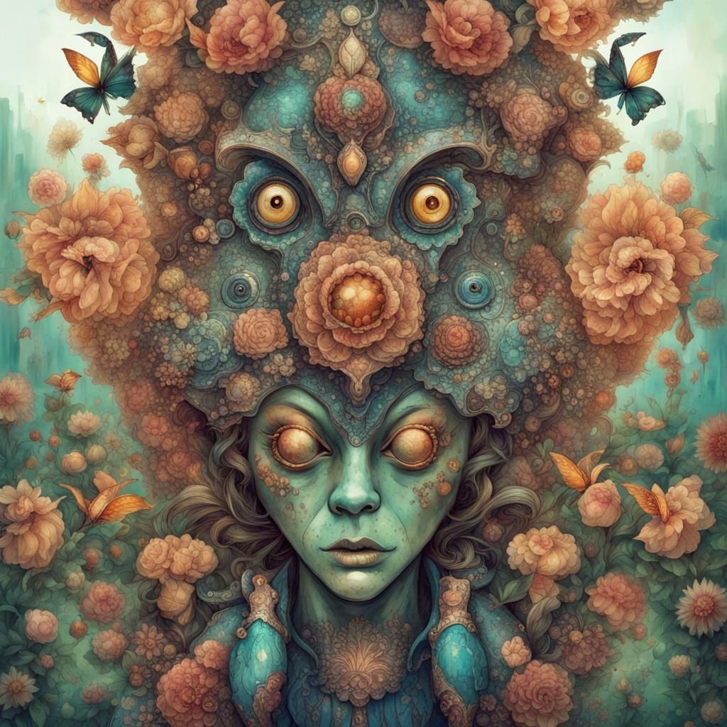 Ugly Gorgeousness: An AI Interpretation