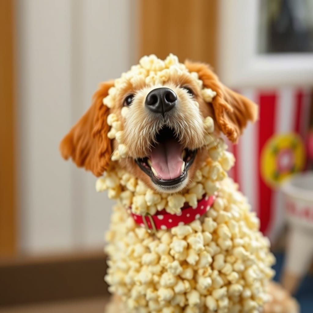Popcorn Dog: An AI-Generated Concept