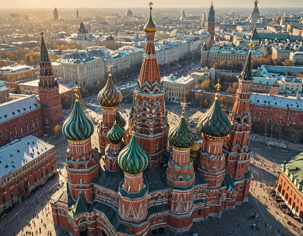 The domes of Moscow's Red Square