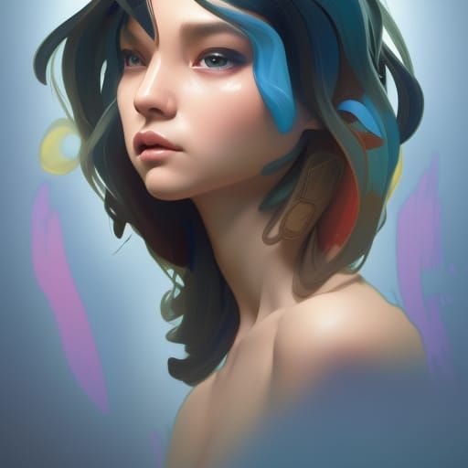 Detailed Yo-kai Portrait in Dynamic Lighting