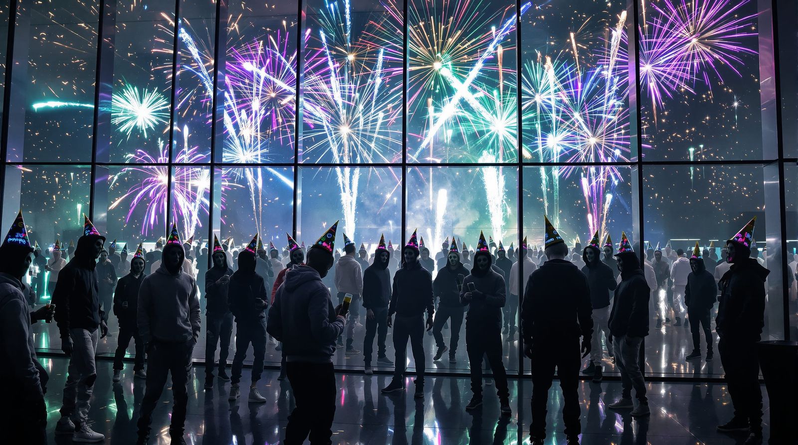 Supernatural New Year's Eve Party with Undead and Ghosts