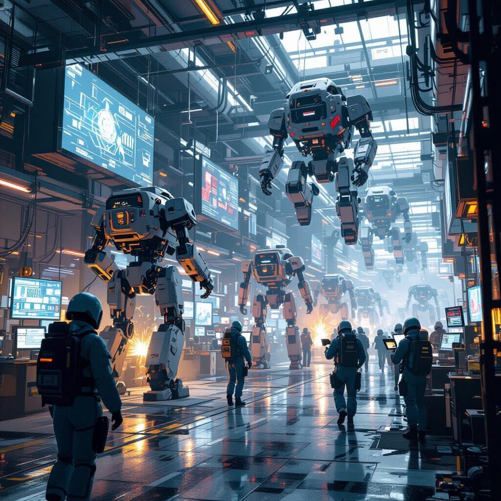 Class 7 Assembly Units Revolt at Theracon Manufacturing