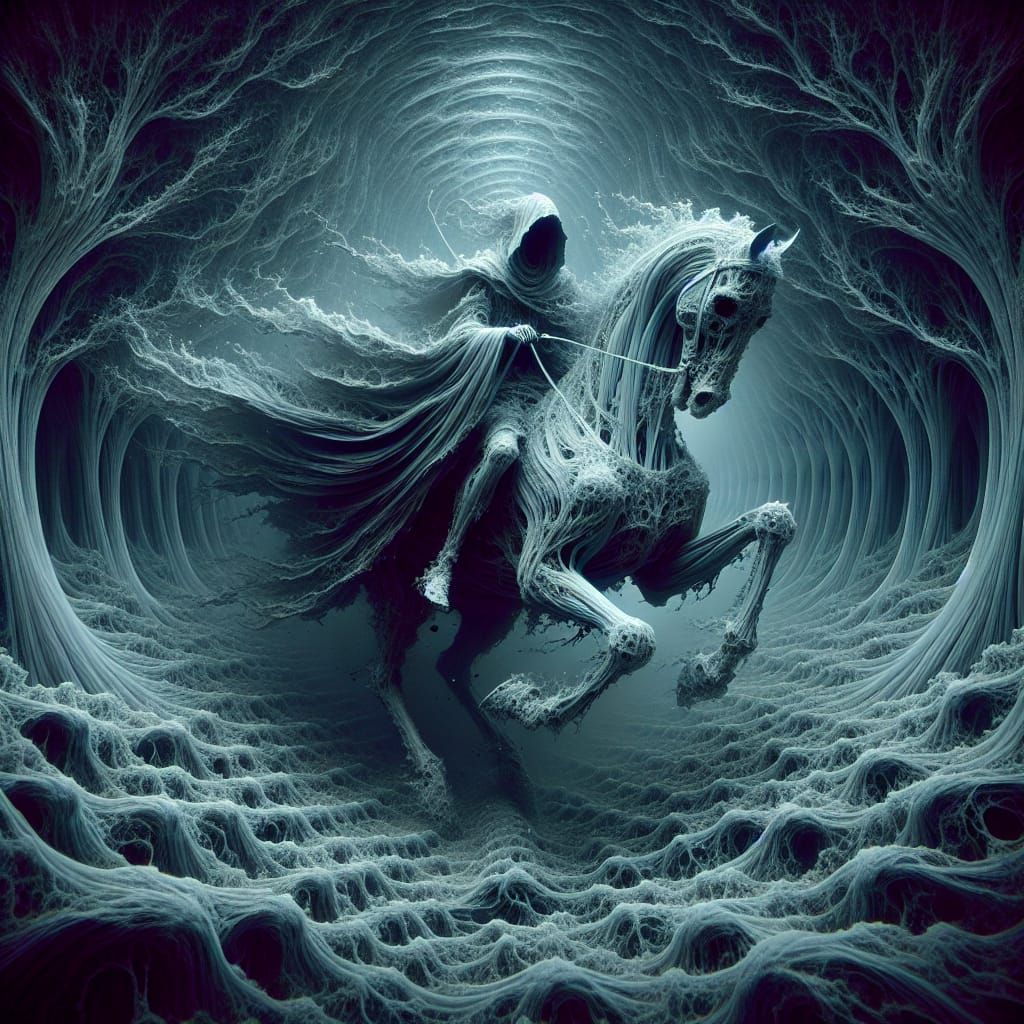 From The Void My Nightmare Comes. His Relentless Pursuit Is Exhausting