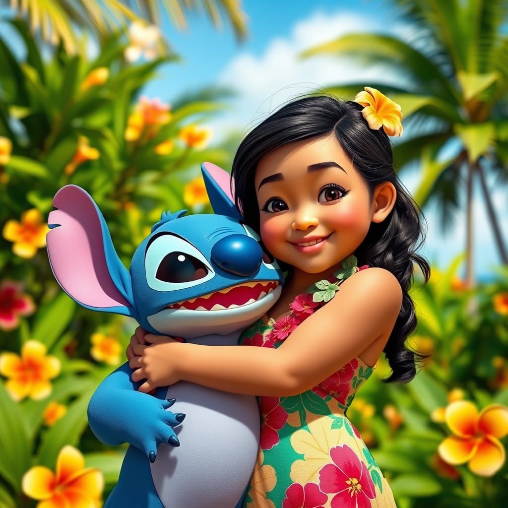 Lilo and Stitch: A Heartwarming Hawaiian Embrace