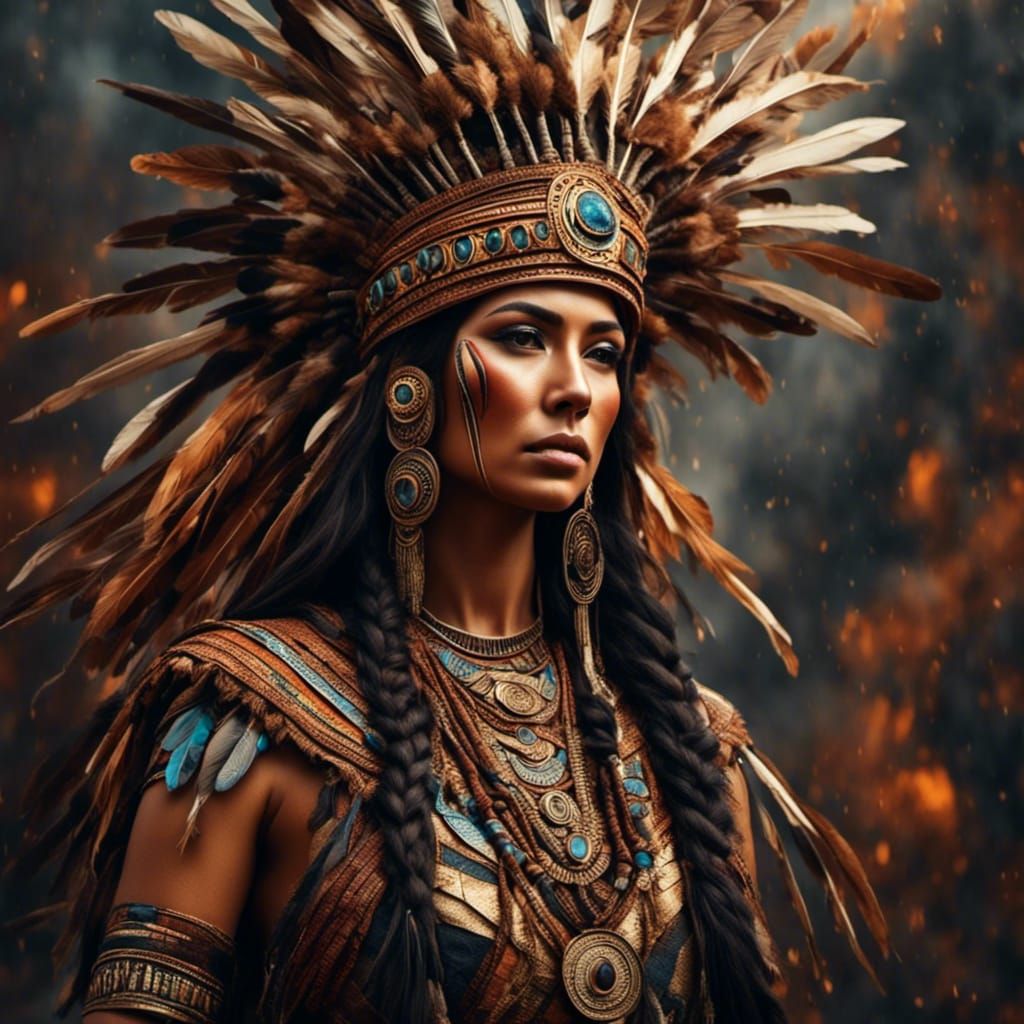 Columbia, America's First Pagan Goddess Portrait