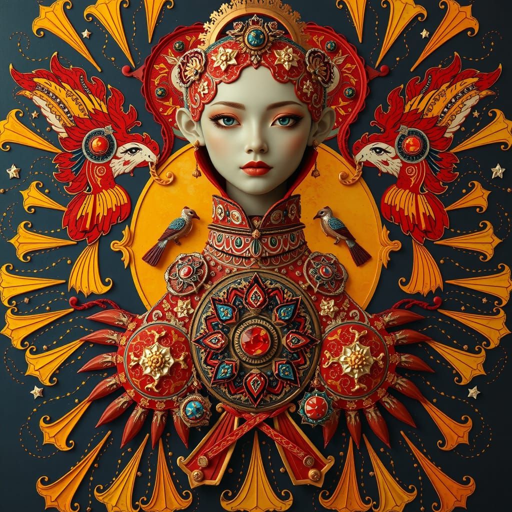 Hyperrealistic Masterpiece of Vivid Colors and Sharp Detail