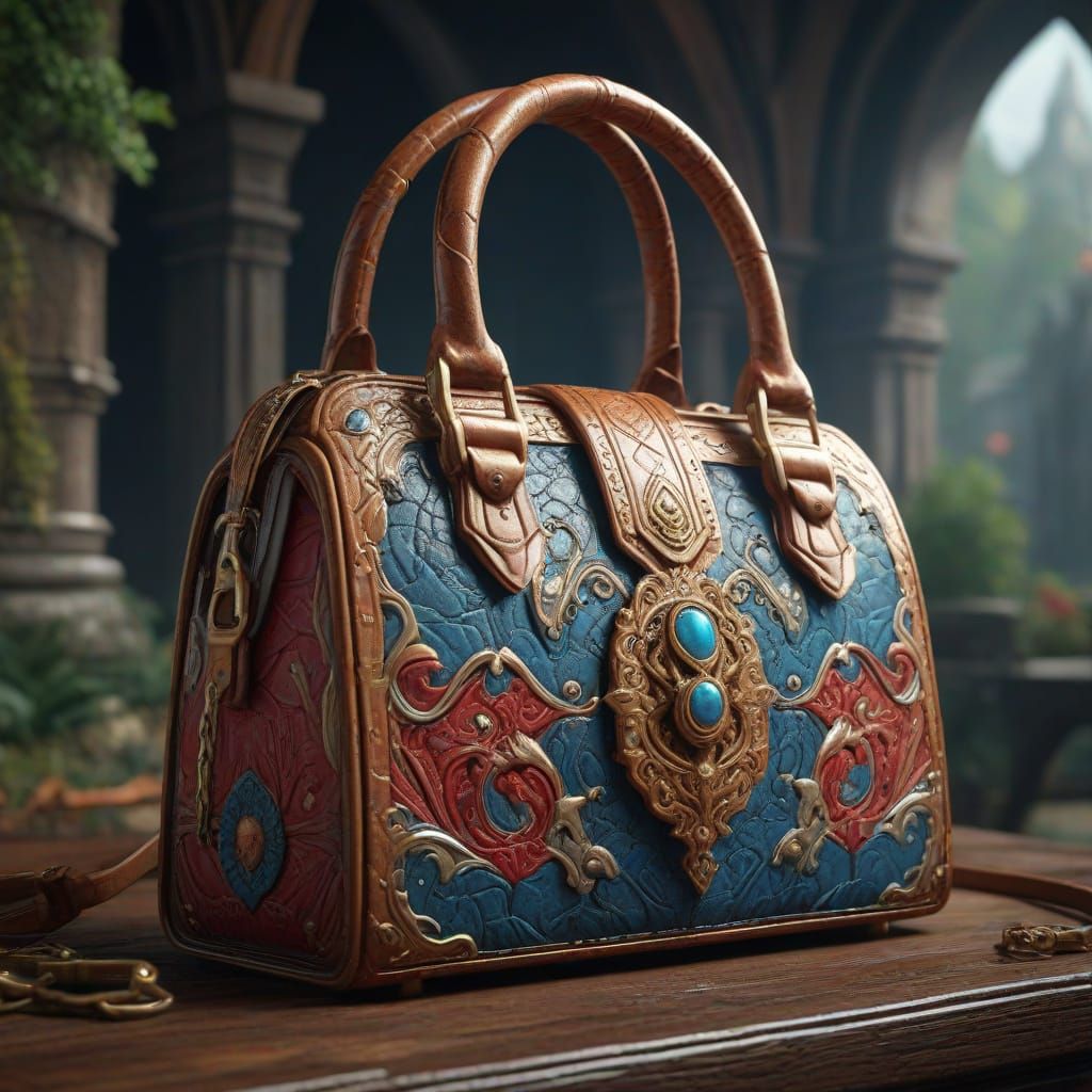 Fantastical Handbag Art for National Day