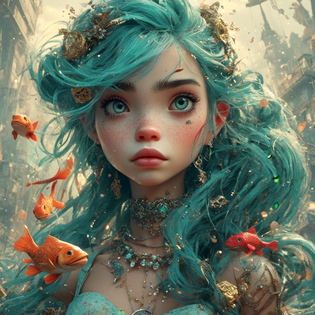 A little mermaid ❤️