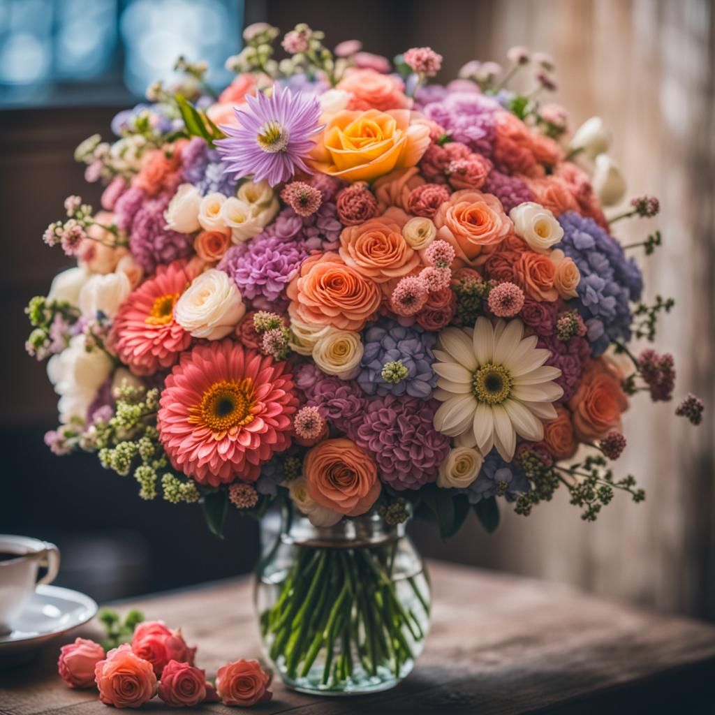 Beautiful Regal Bouquet Captured with Professional Photograp...