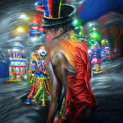 Abstract Black Void: Representation of Darkness