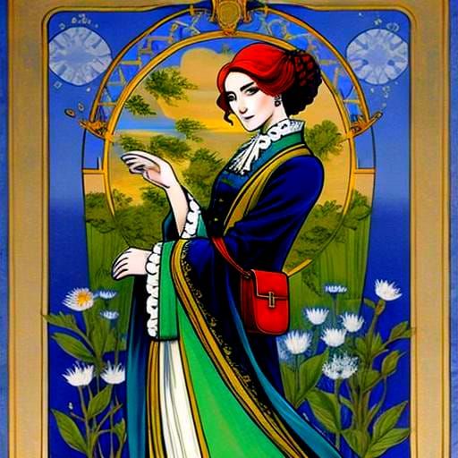 Abstract Art Nouveau Image