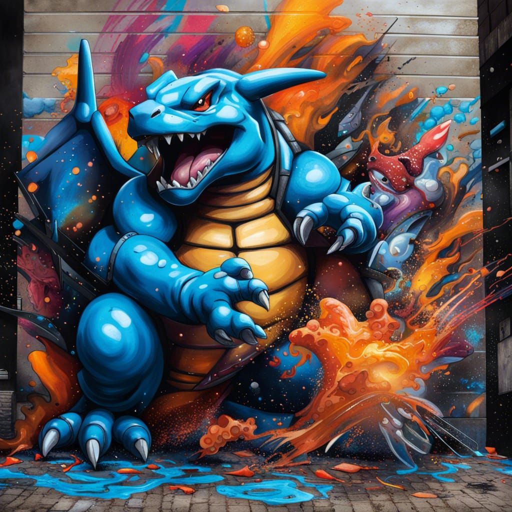 Blue Charizard