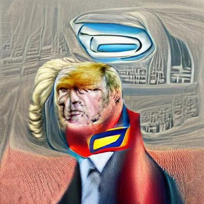 AI Rendering of Donald Trump