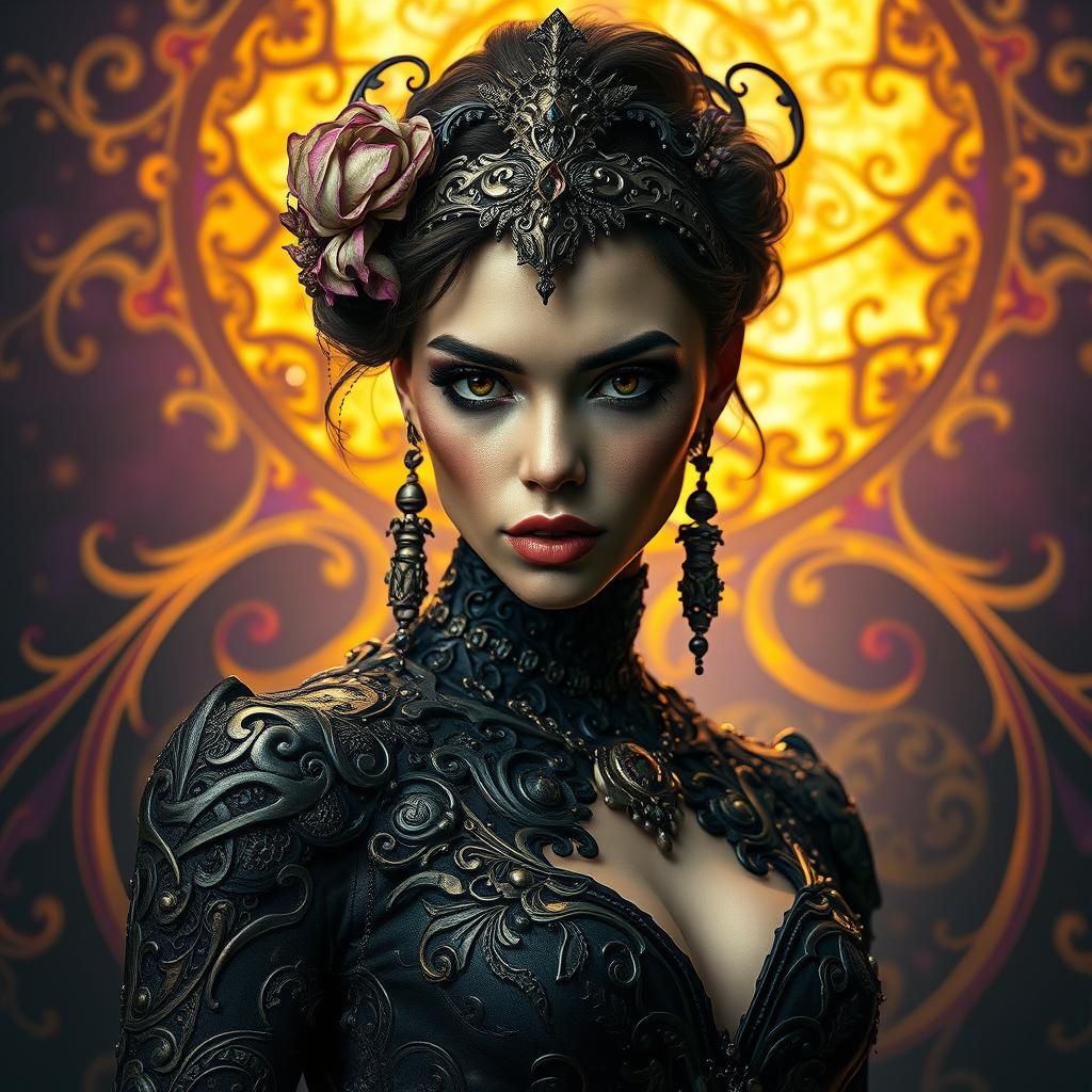 Midnight Sovereign: The Dark Rose Monarch