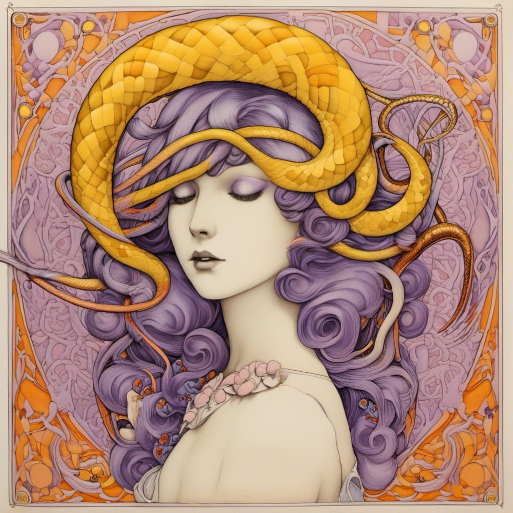 Psychedelic Art Nouveau Pop Surrealism