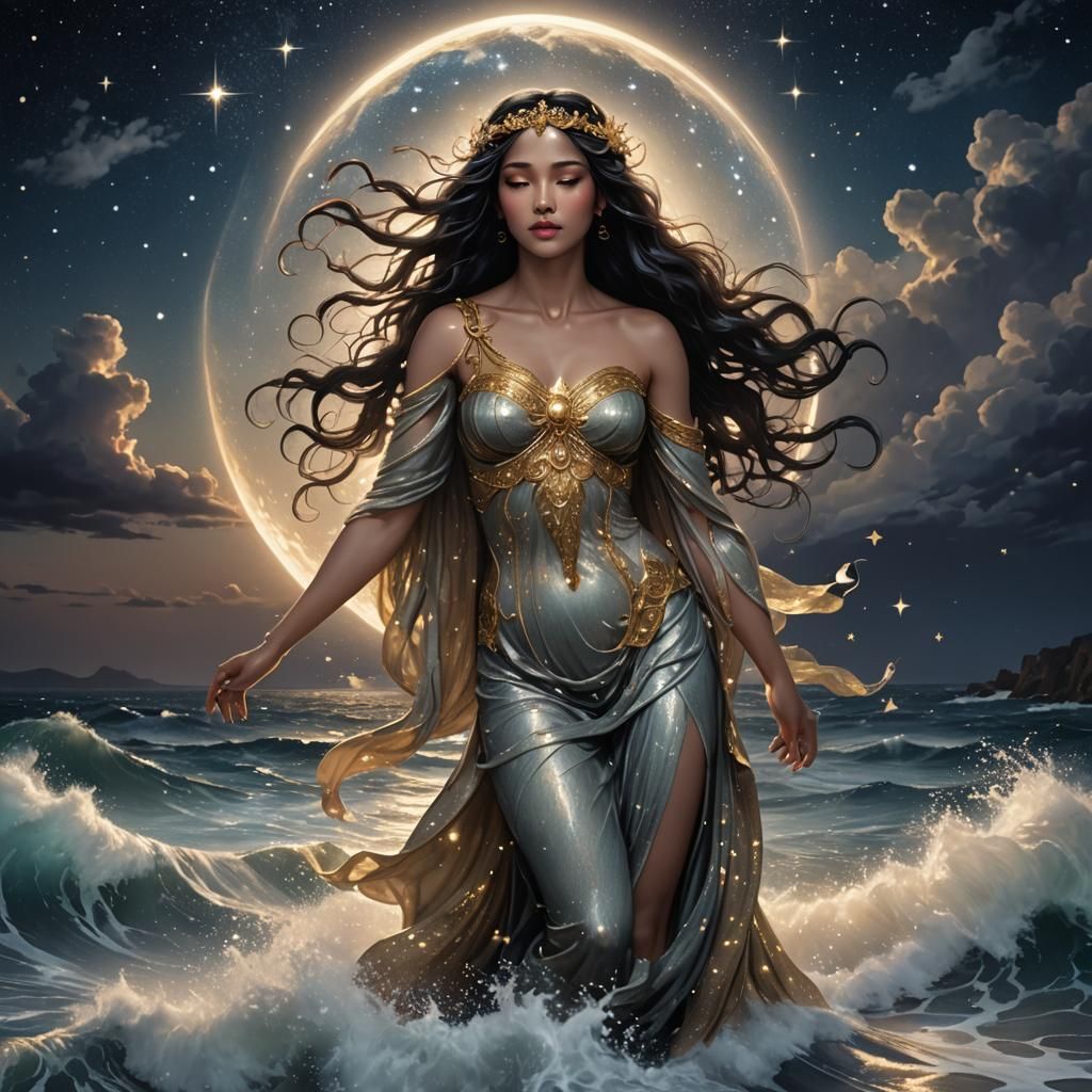 Aphrodite Rising: A Digital Art Masterpiece