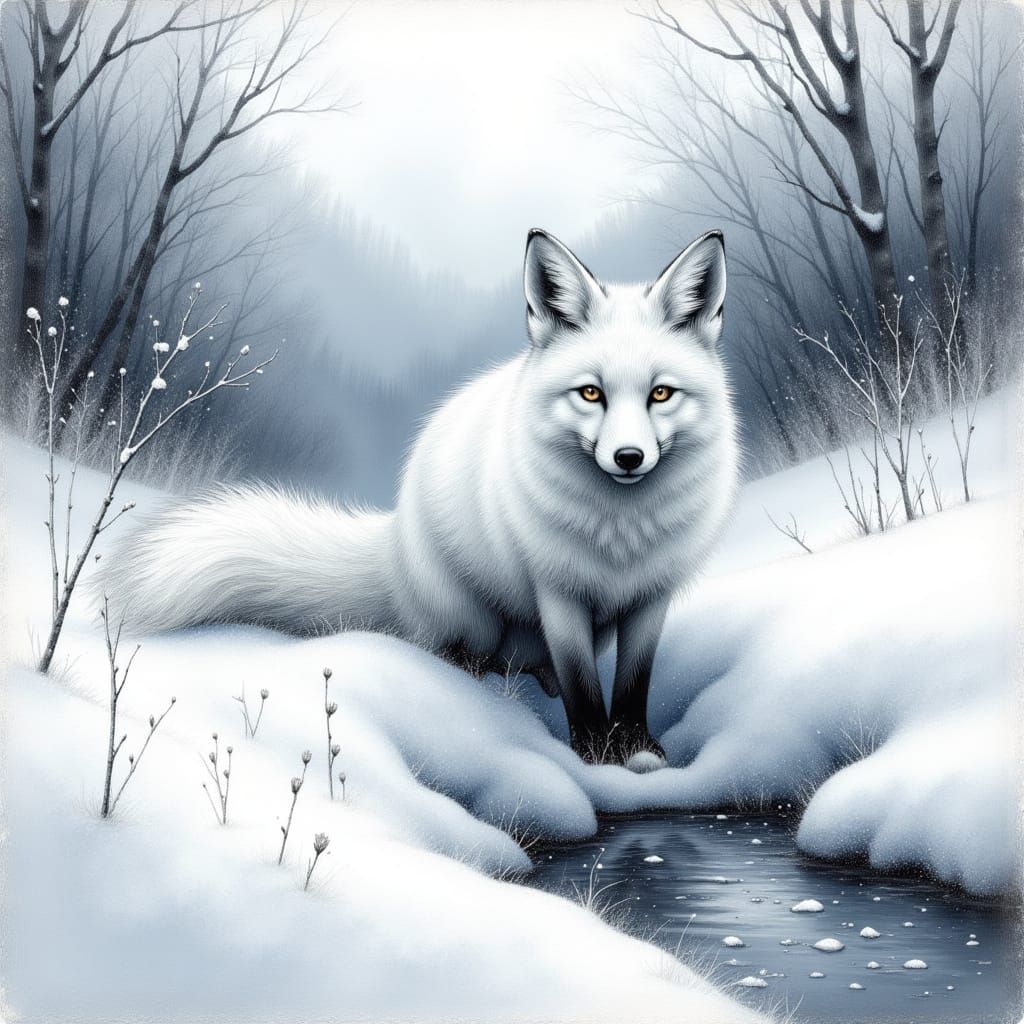 Fox in Winter
