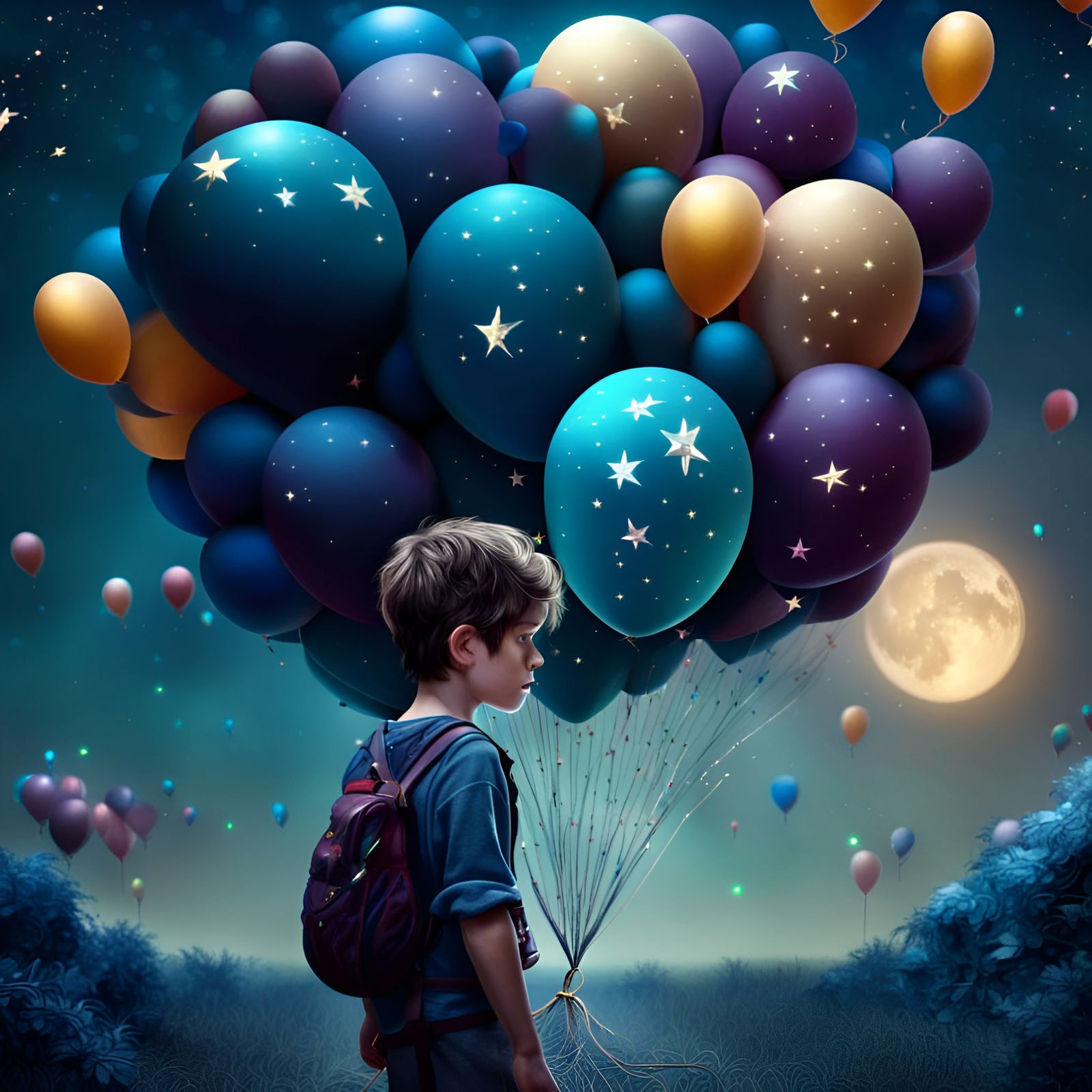 Me and my balloons 🎈