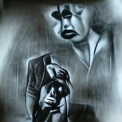 Narcissist Reflection: A Digital Art Portrait