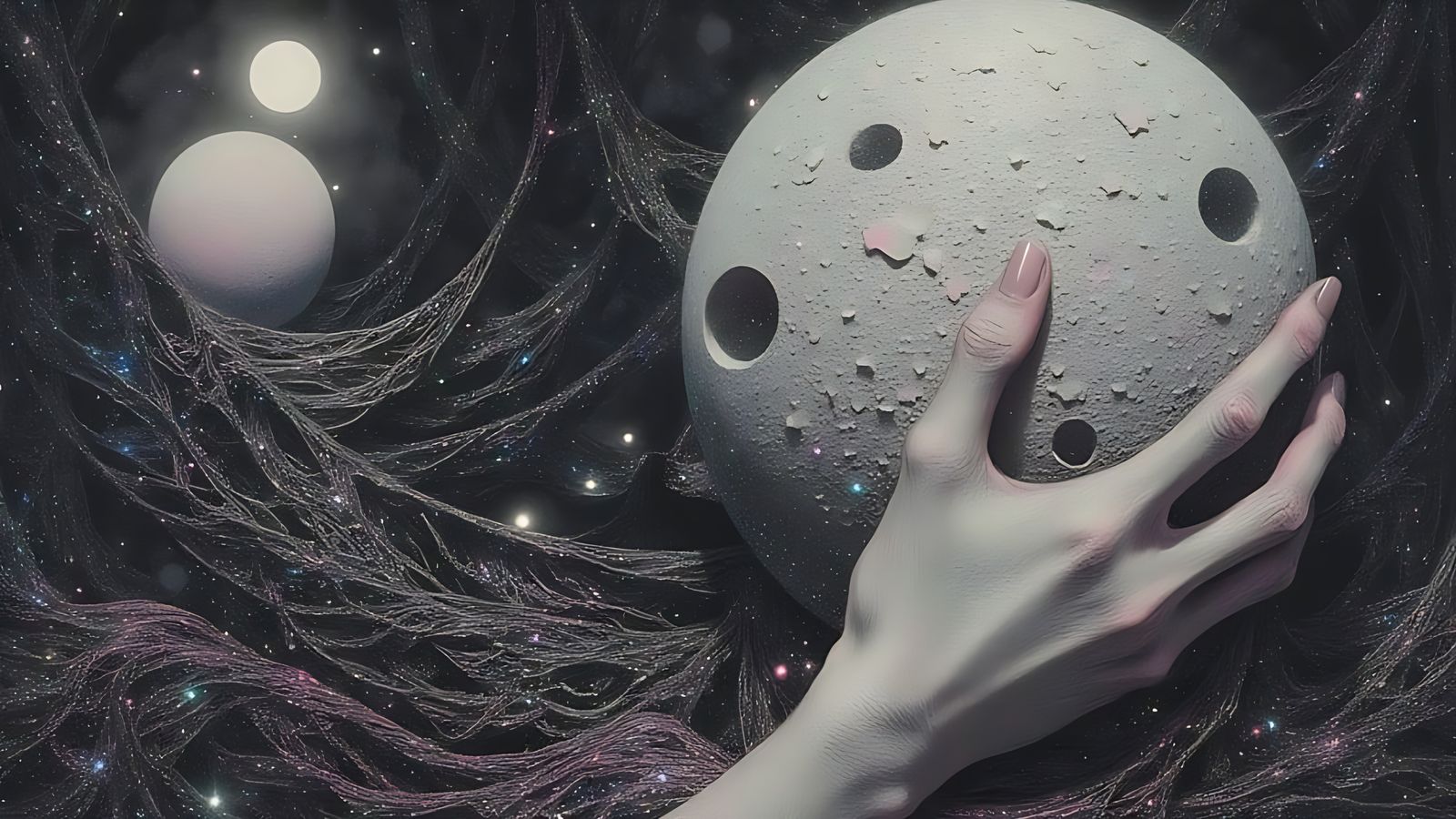 Abstract Astral Projection Art Concrete Masterpiece