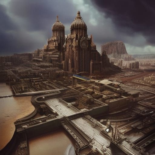 Epic Cinematic Digital Matte Painting