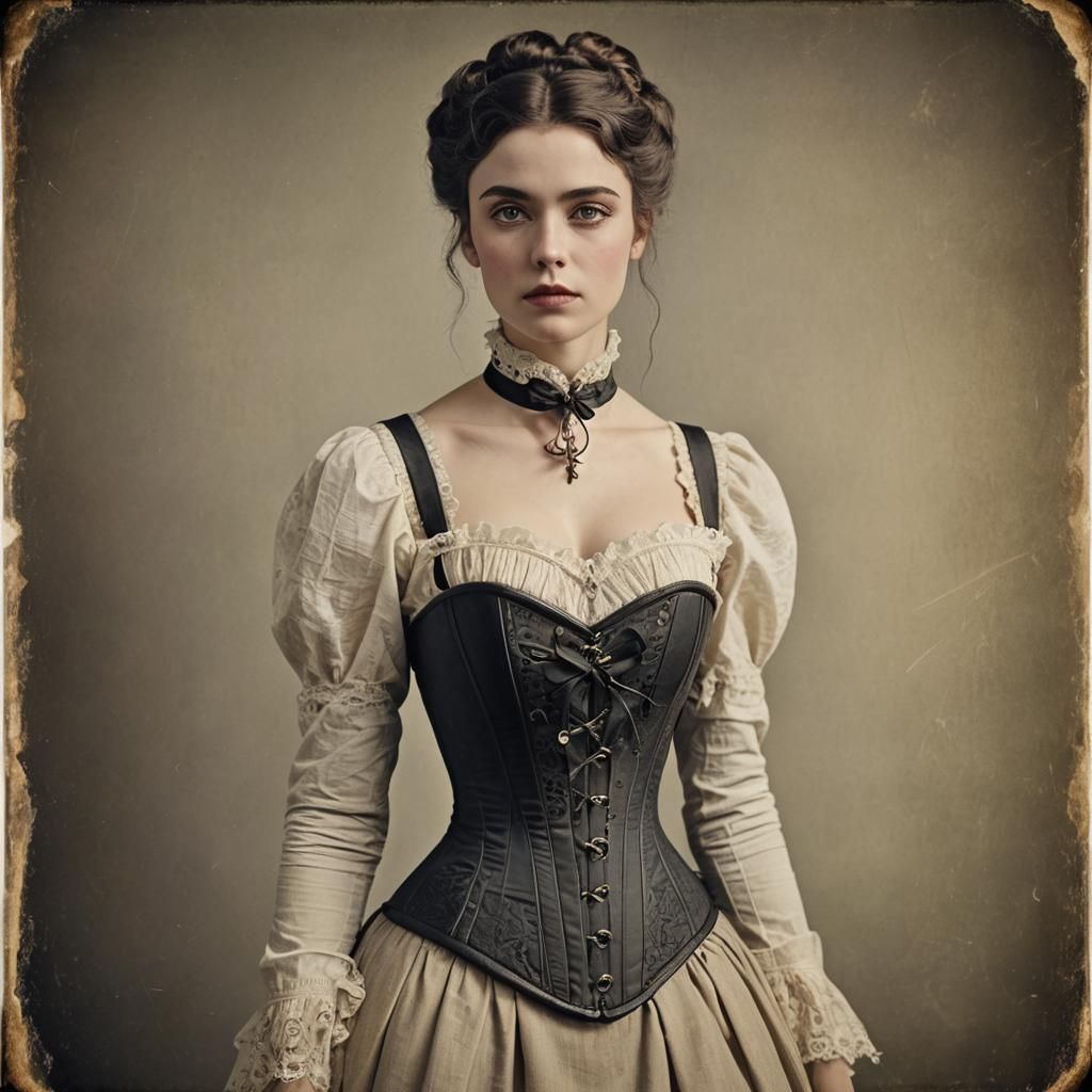 Victorian Corset Fashion: A Belle Epoque Portrait