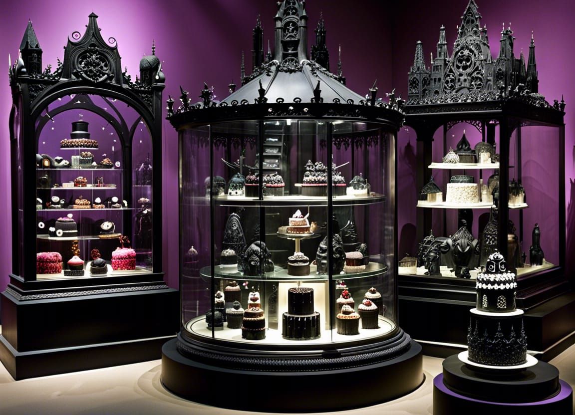 victorian GOTHIC CAKE MUSEUM::