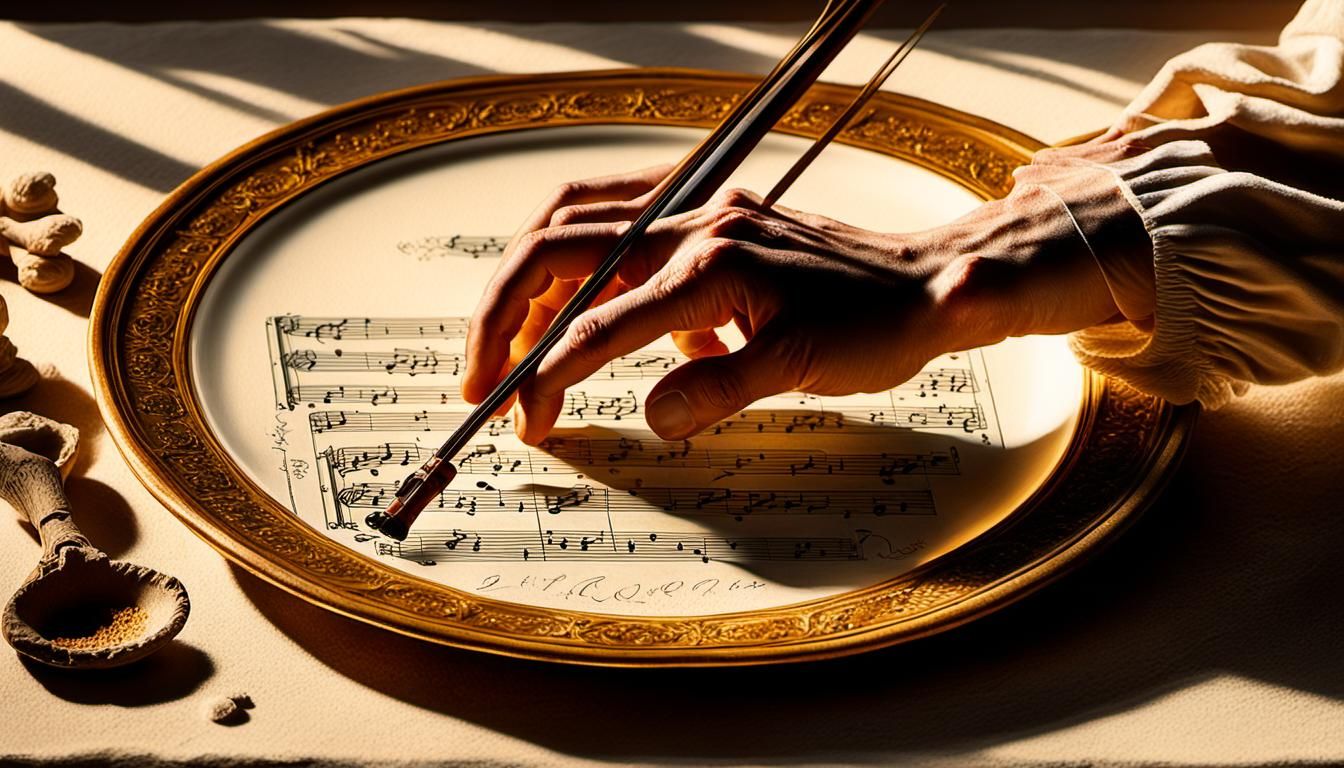 Baroque Still Life: Chladni Experiment in Light and Shadow