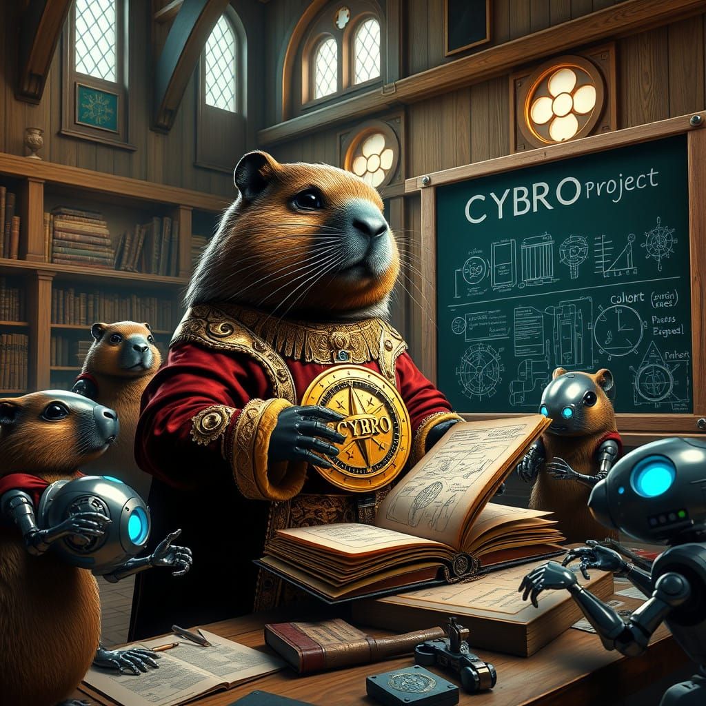 CYBRO Renaissance Beaver in Grand Scientific Hall