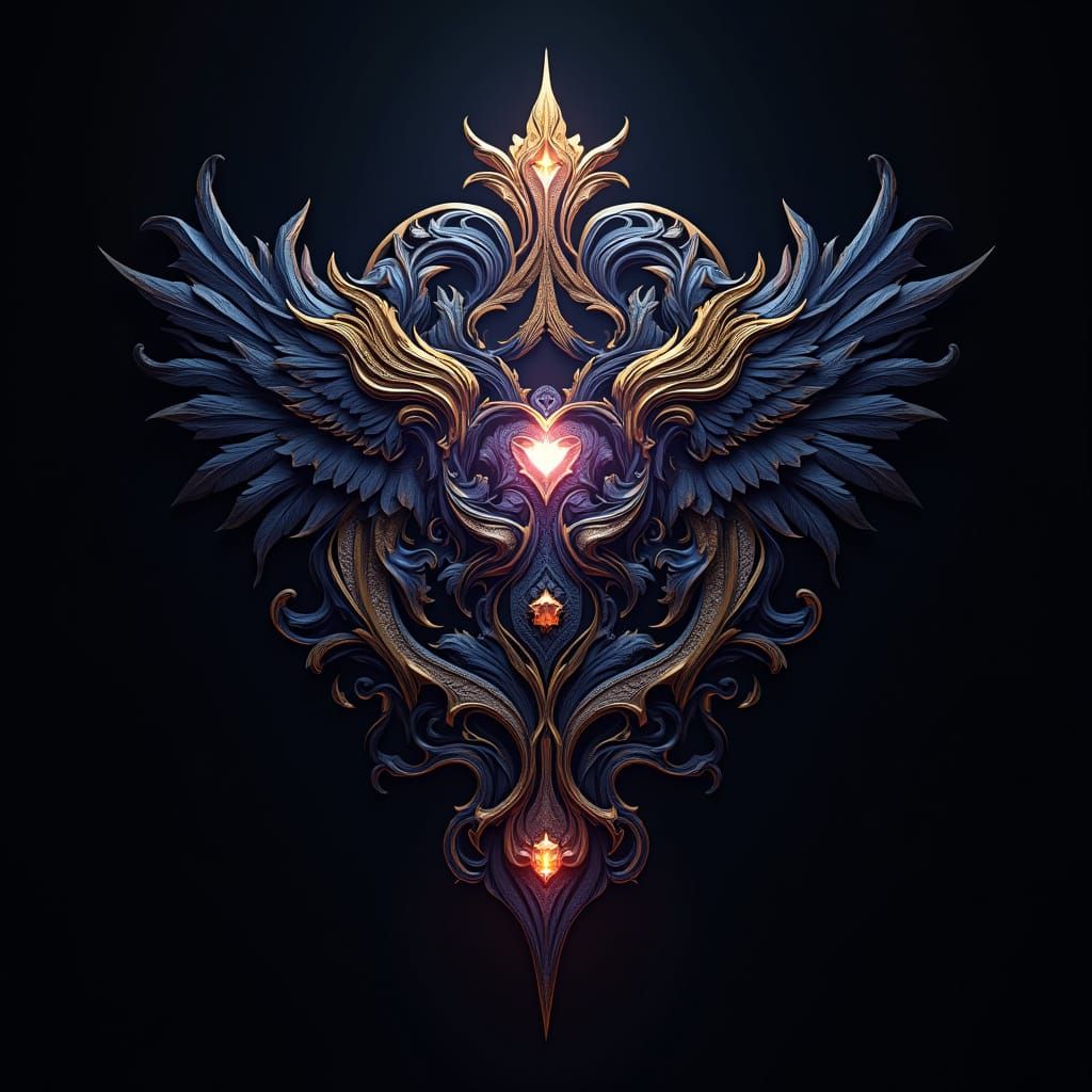 Luxury Logo Portrait in Hyperrealistic Video Editing Style