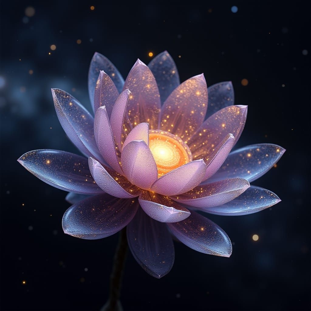 Crystal Lotus at Cosmic Convergence