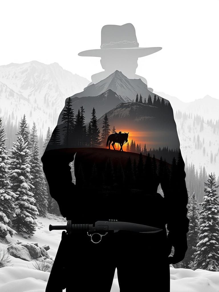 Double Exposure: Arthur Morgan's Winter Solitude