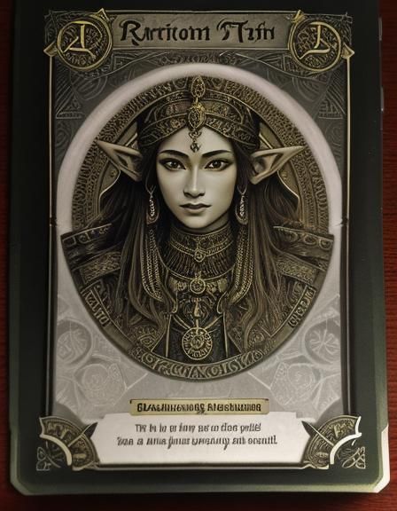 Goblin Tarot Card in Muted Earth Tones