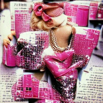 Material Girl Generated by AI