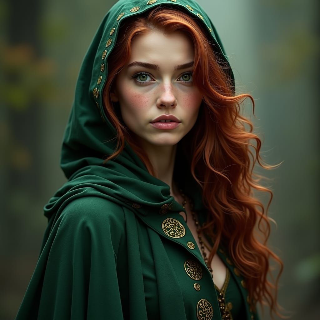 Celtic Female Druid