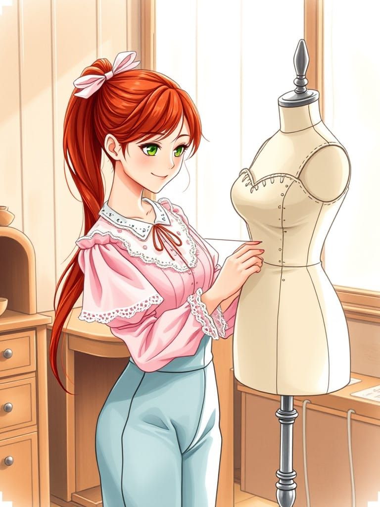 Using the dress form