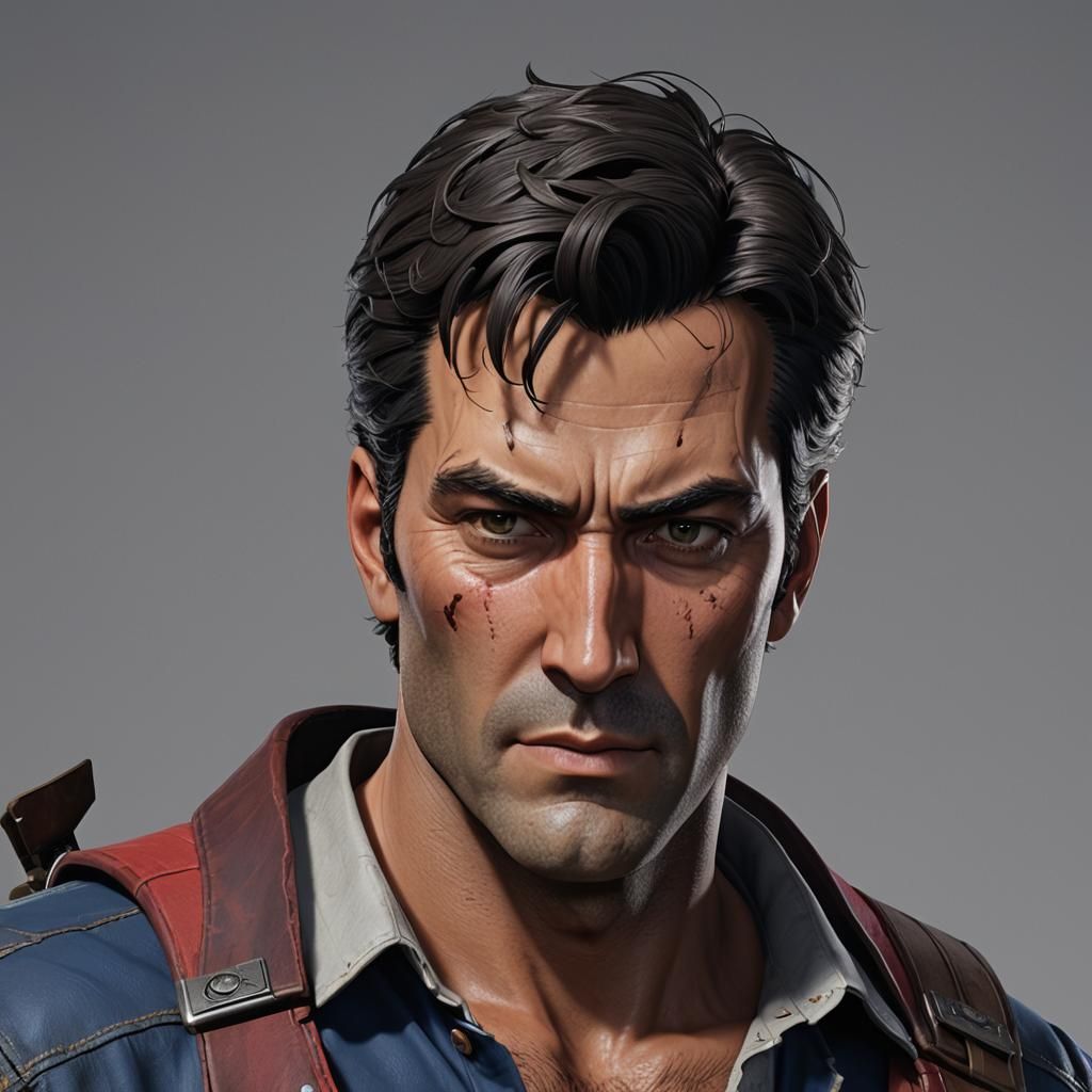 Detailed 3D Anime Character Art