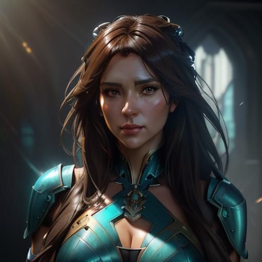 Woman Sunbathing: Hyperdetailed Artgerm-Inspired Portrait