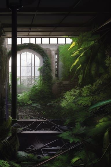 forgotten and overgrown