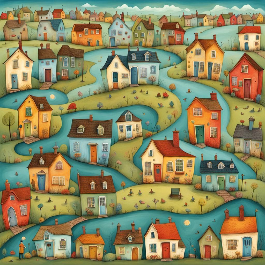 Whimsical Homes Connecting the World Online