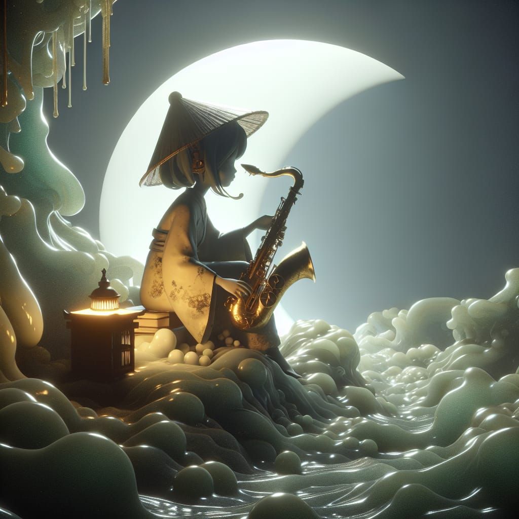 Moonlit Sax
