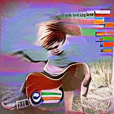 Nostalgic 1990s Indie Album Cover Art